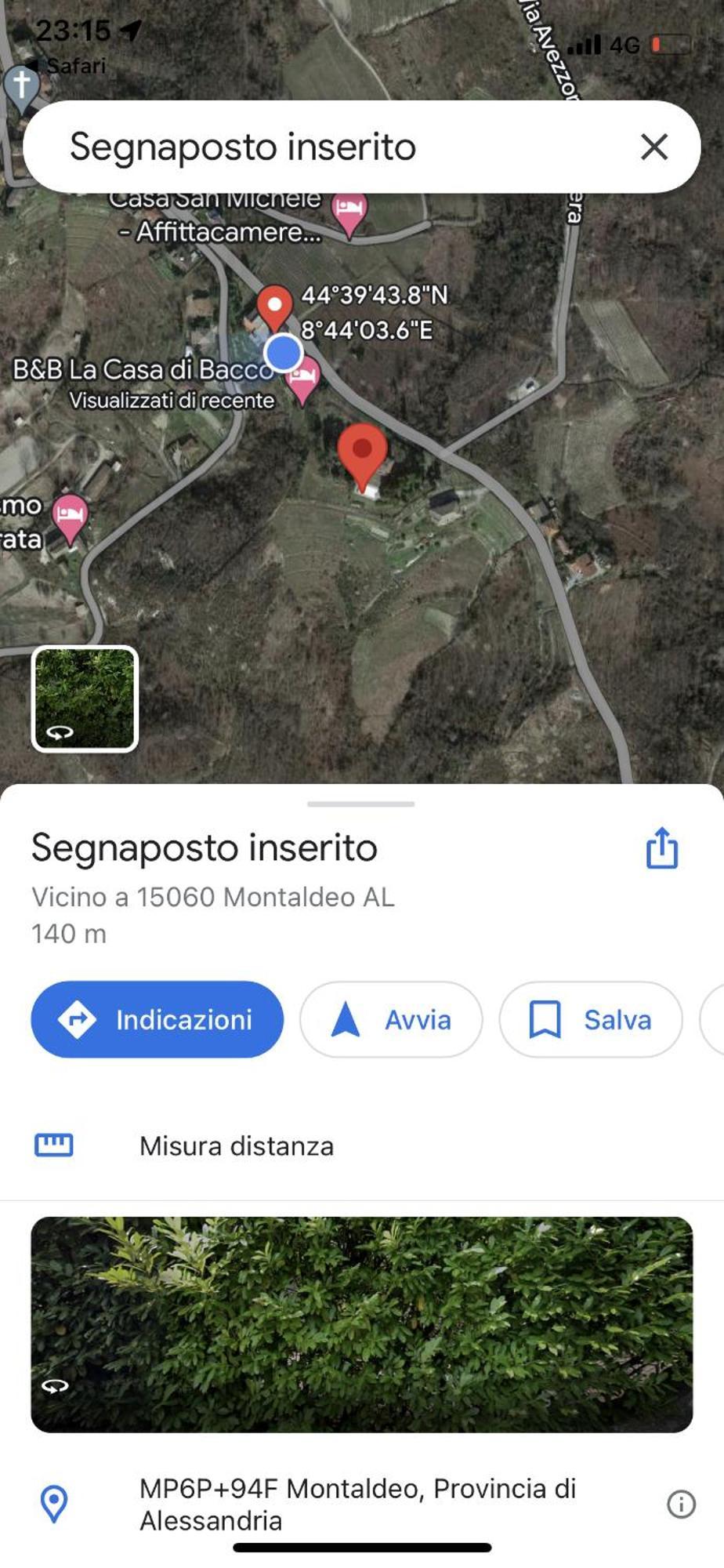 La Casa Di Bacco B&B Lerma Eksteriør bilde